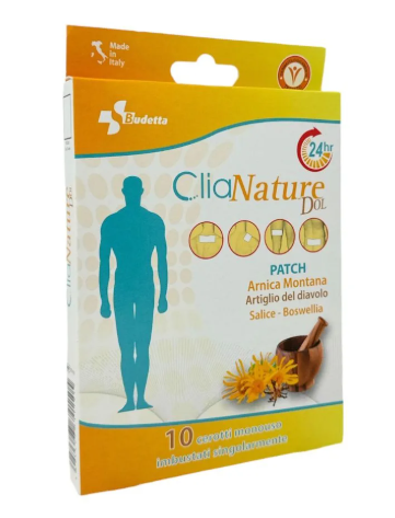 CLIADOL NATURE 10 CEROTTI Per dolori muscolari e articolari